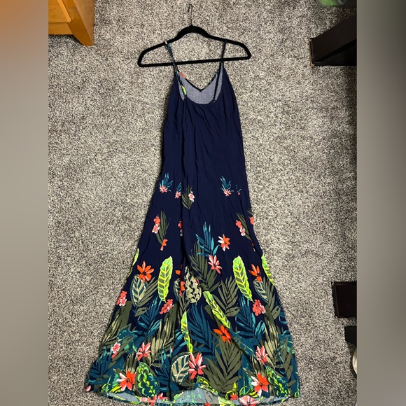Old Navy Women's Floral Maxi V-Neck Dress Size Large - Picture 5 of 5